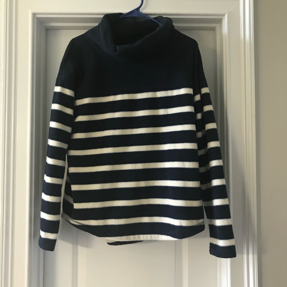 New With Tags Navy and White Striped Top by Chaps Size Medium
